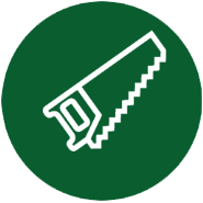 tree cutting logo